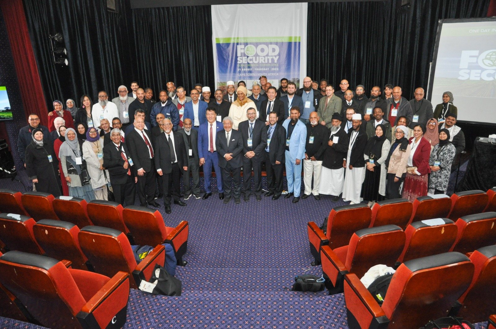 Delegates at the International Food Security Conference, Cape Town, 31 August 2023