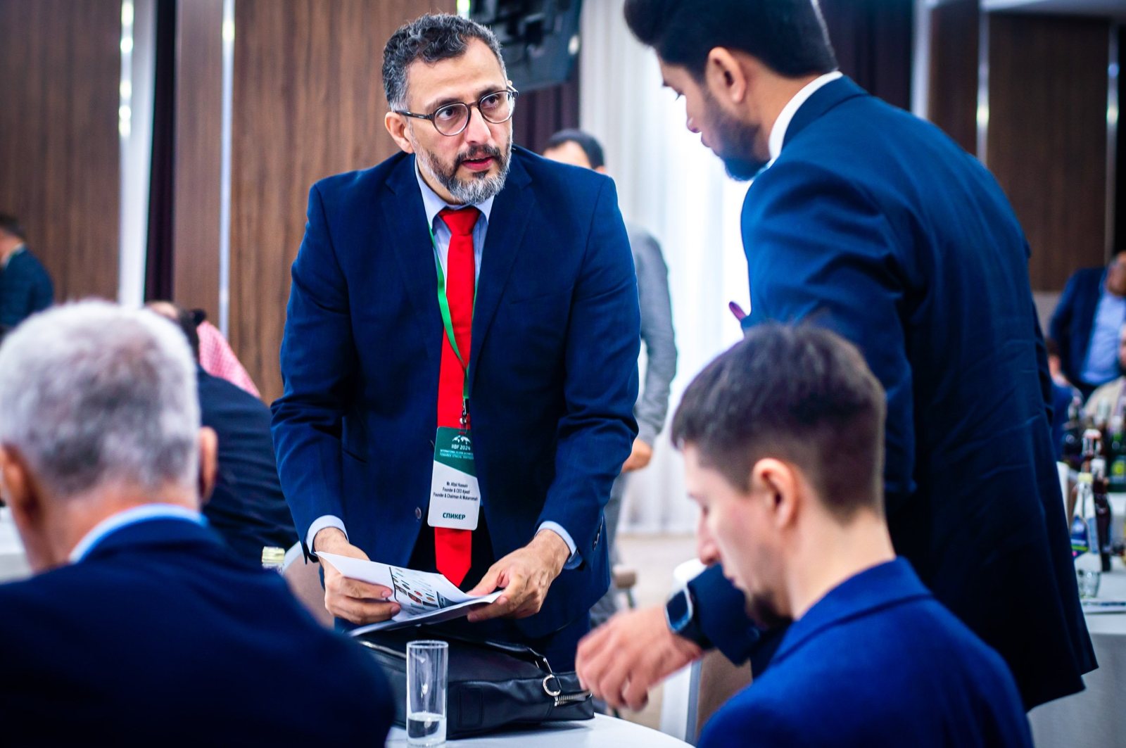 Between sessions at IIBF 2024, Ulyanovsk